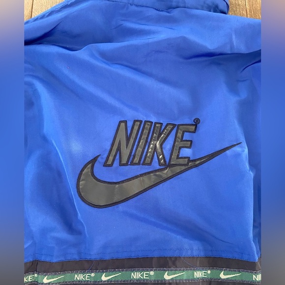 Vintage Nike Men's‎ Blue and Black Jacket size L/XL - Picture 3 of 12